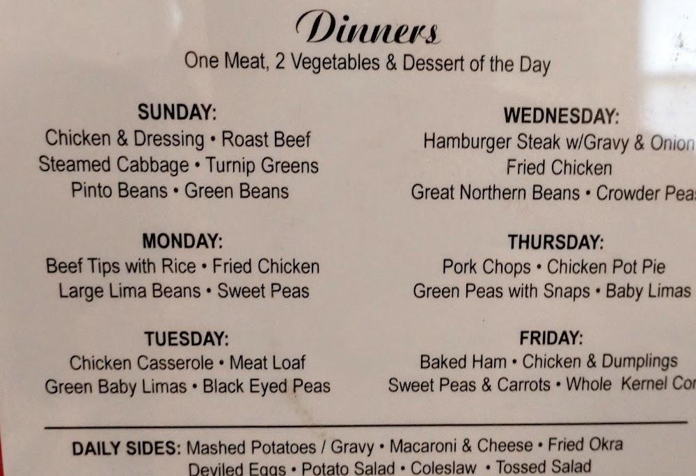 Two Sisters Homestyle Cafe Menu image 4